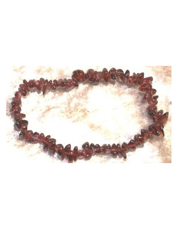 Bracelet  Grenat Almandin chips