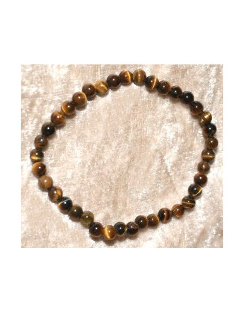 Bracelet Œil du Tigre  4 mm