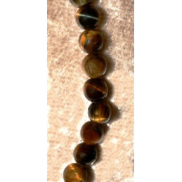 Bracelet Œil du Tigre  4 mm