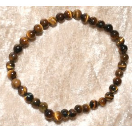 Bracelet Œil du Tigre  4 mm enfant