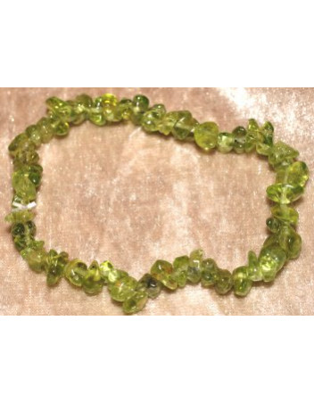 Bracelet Péridot baroque
