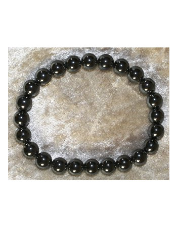 Bracelet  Hématite 6 mm