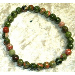 Bracelet  Unakite 6 MM