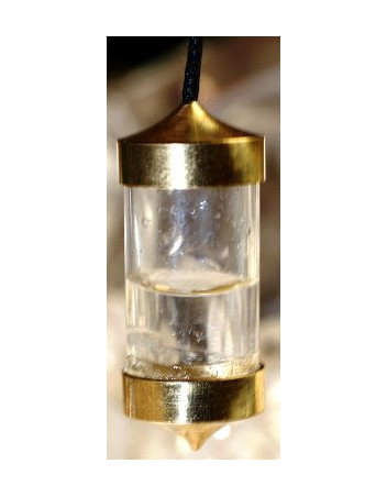 Pendule témoin en verre