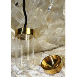 Pendule témoin en verre