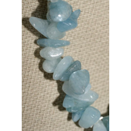 Bracelet Aigue-marine chips