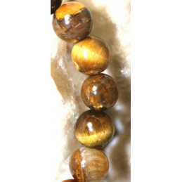 Bracelet Œil du Tigre  6 mm