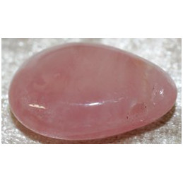 Quartz rose percé GM