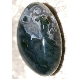 Agate mousse perçée