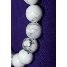 Bracelet  Howlite 8 mm