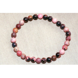 Bracelet  Rhodonite 6 MM