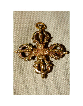 Pendentif double Dordjé