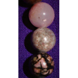Bracelet  Rhodonite 8 MM