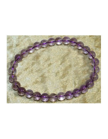 Bracelet Améthyste 6 mm