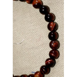 Bracelet Œil de Taureau  6  mm