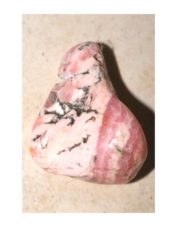 Rhodocrosite percée