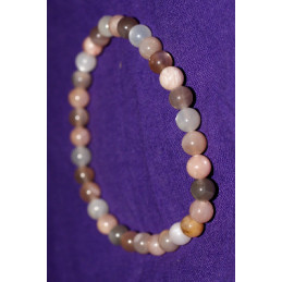 Bracelet Pierre de lune 6 mm