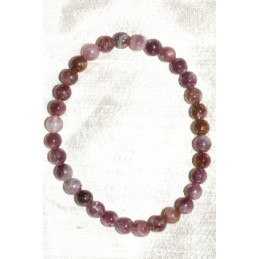 Bracelet Lépidolite 6 mm