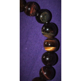 Bracelet 3 yeux 8  mm