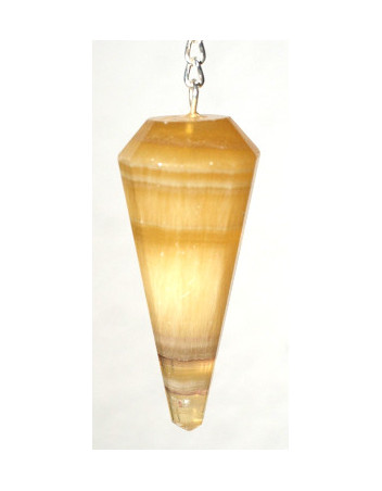 Pendule Fluorite jaune