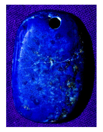 Lapis-Lazuli percé