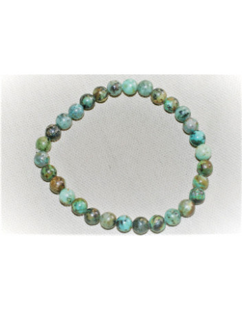 Bracelet  Turquoise 6 MM
