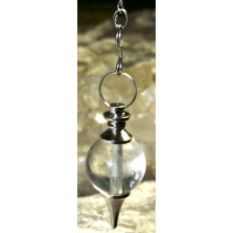 Pendule quartz boule Chakra