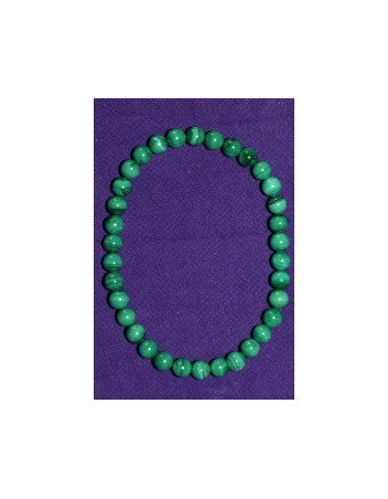 Bracelet Malachite 6 mm