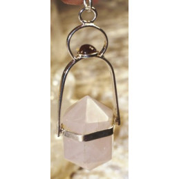 Pendule Quartz rose Grenat