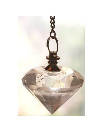 Pendule cristal diamant GM