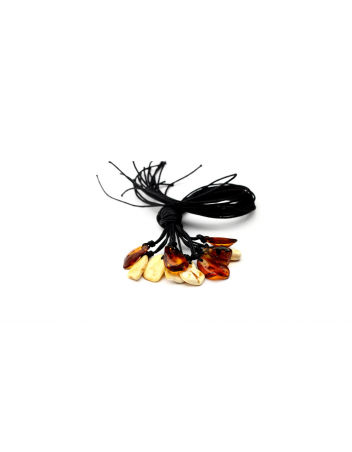Ambre percé couleur caramel T2