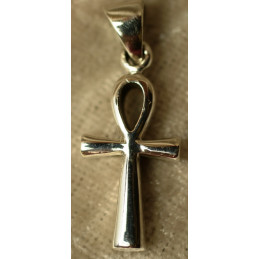 Croix de Ankh argent