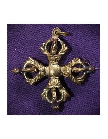 Pendentif double Dorjé gm